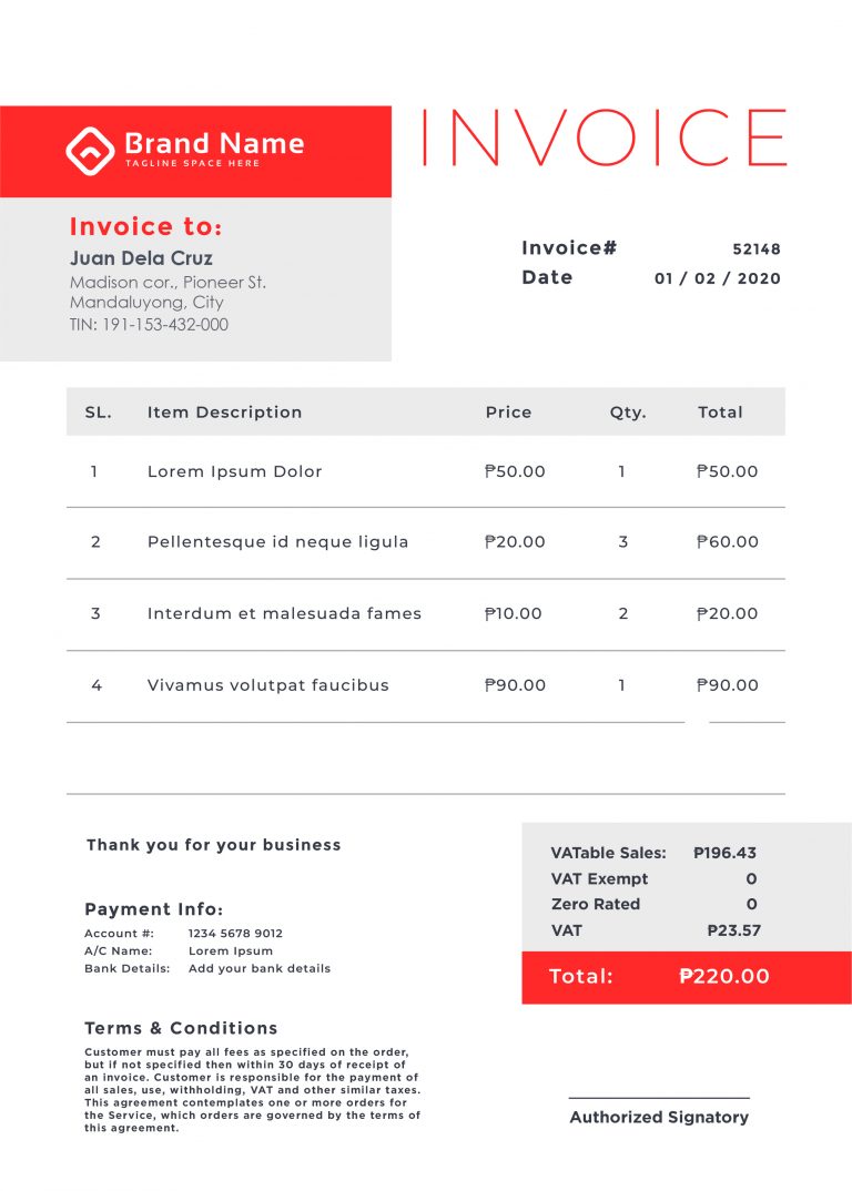 Best Practices in Preparing a Sales Invoice in the Philippines Hilsoft